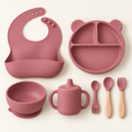 Kit de alimentación mimube - 7 piezas (Rosa)