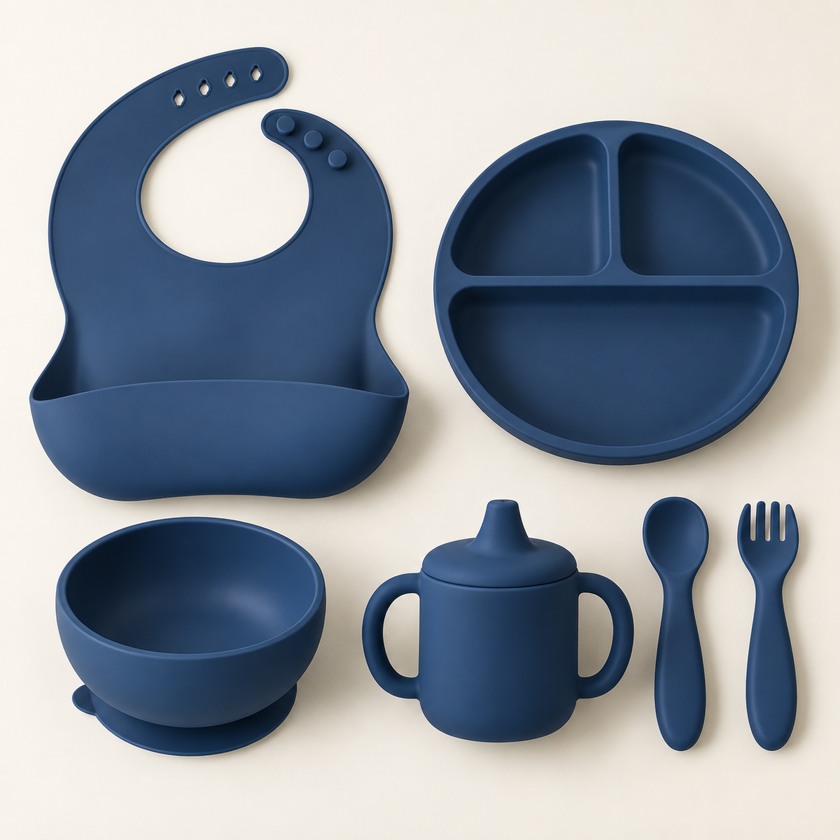 Kit de alimentación mimube - 6 pzas (Azul Oscuro)